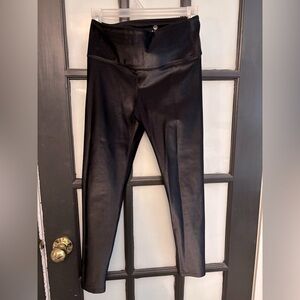 Tights, shiny and stretchy